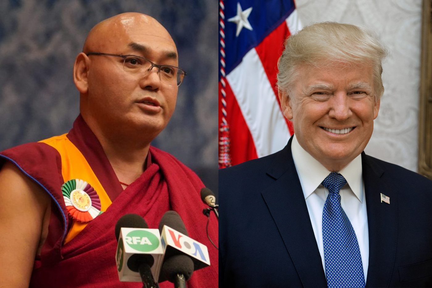 Speaker Khenpo Sonam Tenphel Congratulates President Donald Trump Of