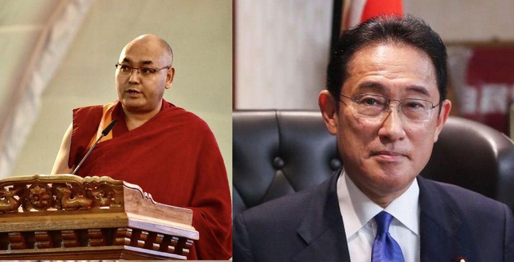 speaker-khenpo-sonam-tenphel-congratulates-japan-s-new-pm-fumio-kishida