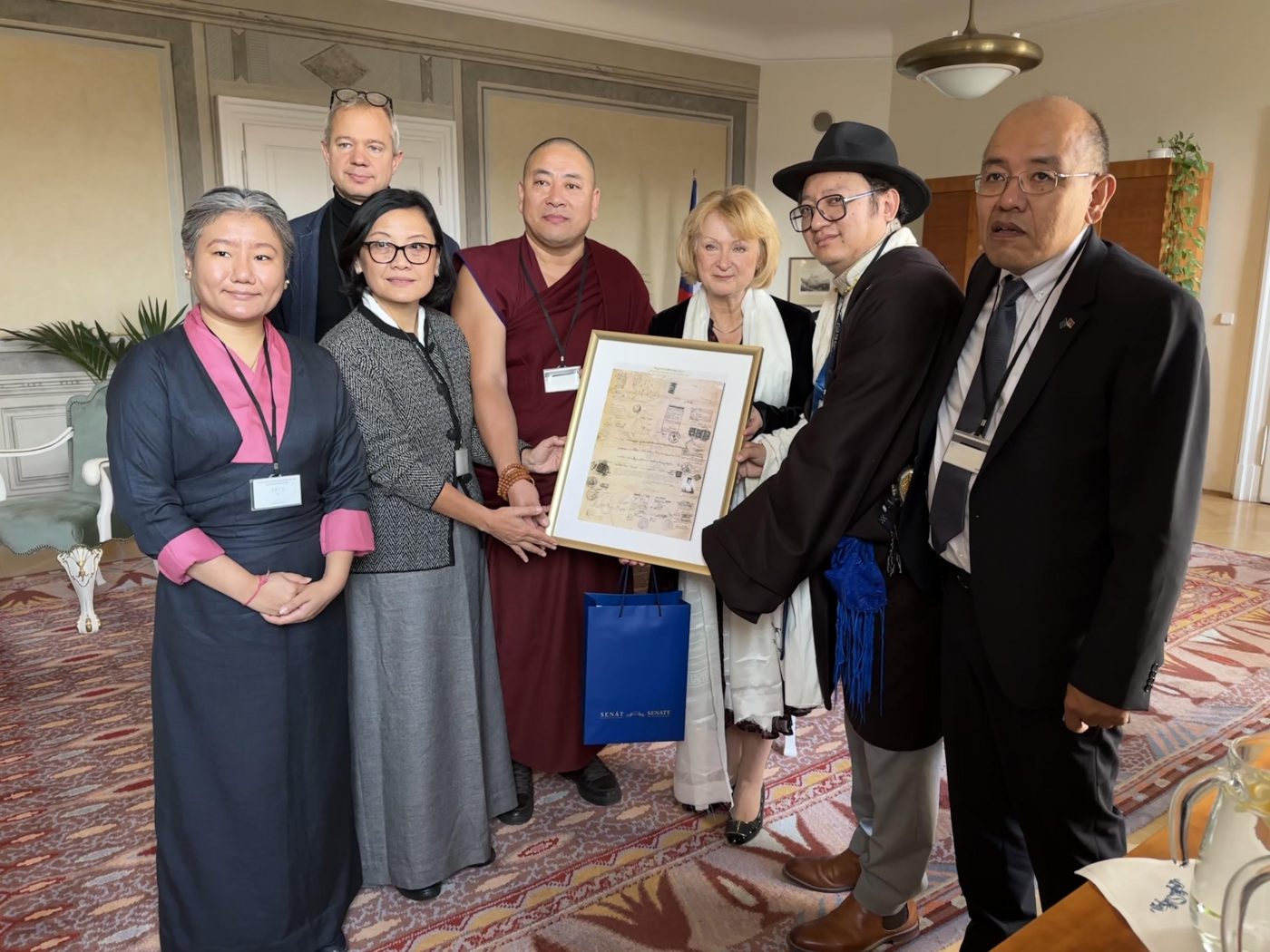 Tibetan Parliamentary Delegation speaks on Tibet’s issue at Czech ...