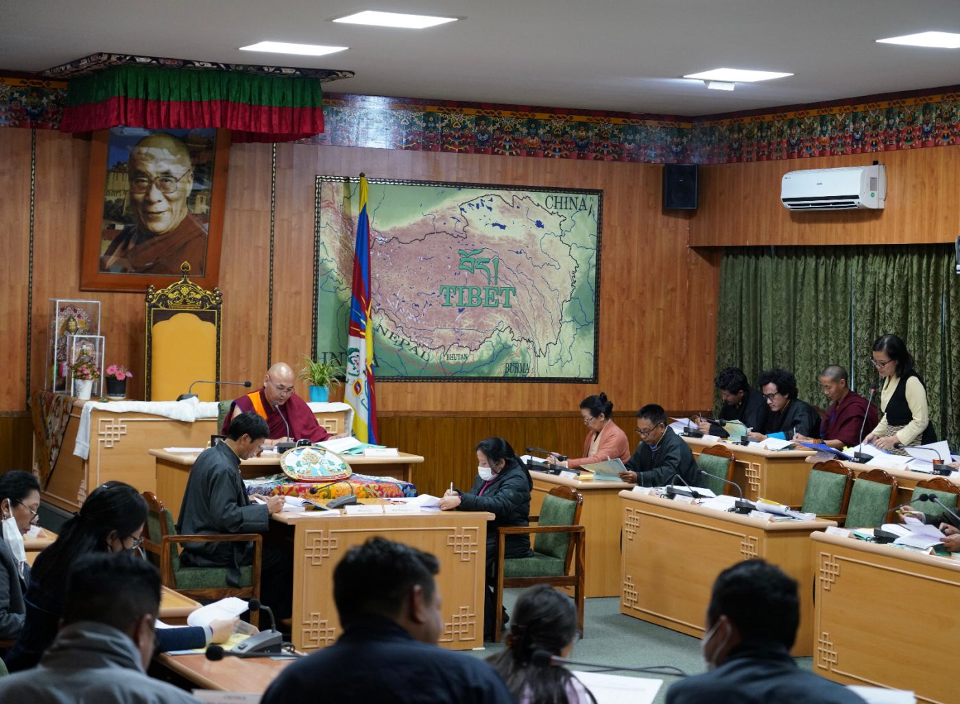 Third Day of the fifth Session of the 17th Tibetan ParliamentinExile