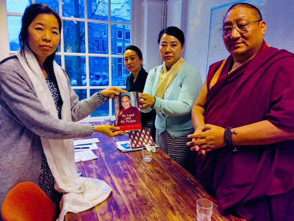 Tibetan Delegation Advocates for Tibet in the Netherlands